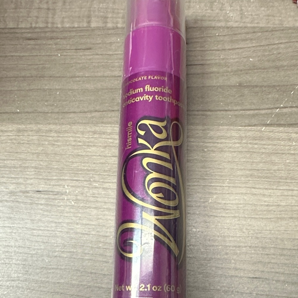 ❣️5|$25❣️Wonka chocolate flavor toothpaste for kids fluoride toothpaste. 🆕